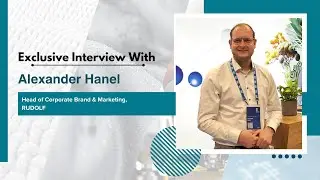 TECHTEXTIL 2024 | Exclusive with Alexander Hanel, Head of Corporate Brand & Marketing, RUDOLF