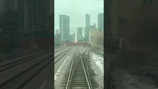 Leaving Chicago on the Union Pacific West from Ogilvie Transportation Center ￼#unionpacific