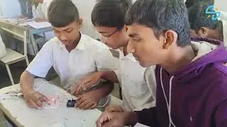 Robotics Workshop @ Telangana Social Welfare Residential School Boys, Bandarupally, Mulugu