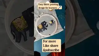 learning creative fabric painting design