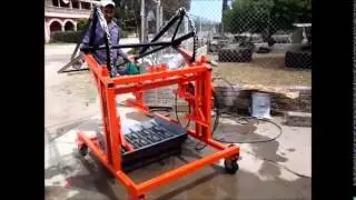 Cambio de moldes Maquina bloquera ponedora leorey A1500