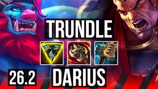 TRUNDLE vs DARIUS (TOP) | KR Master | 26.2