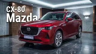 Mazda CX-80: When Your Car Looks Like It Should Be on a Red Carpet!