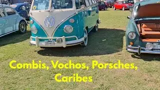 Combis, Vochos, Porsches, Caribes, y todo el grupo VAG en la Expo Automoviles del Mundo!