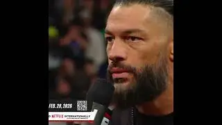Roman Reigns Chooses CM Punk for WrestleMania | Raw Feb 2, 2026  #wwe #nxt1up #romanreigns #wwefan