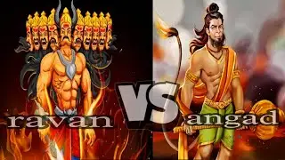 ravan vs Angad parchad !! yuddh shiv tandav #ravan #angad #ramayan @starplusstatus3552 @starplus