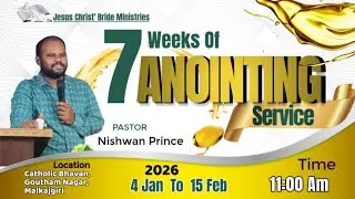 SUNDAY MORNING 7 WEEKS ANOINTING SERVICE