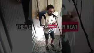 Blitzkrieg Bop - Ramones (Backpack Drum Cover) #ramones #cigarboxguitar #onemanband