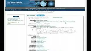 NASA Galaxie Catalog