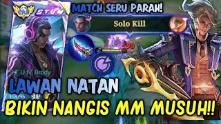 DIKANDANGIN SAMPAI PASRAH! TUTORIAL LAWAN NATAN - TOP GLOBAL BRODY - MLBB