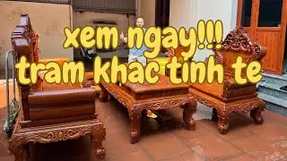 Bộ Nghế Ho&agrave;ng Gia Louis Ch&acirc;n 14 L&agrave;m Chuẩn Nhất |Nội Thất Gỗ L&ecirc; Minh|
