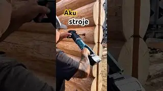 Vrt&aacute;n&iacute; otvorů pro krabici vyp&iacute;nače aku vrtačkou s vrt&aacute;kem 74mm #woodworkers #tools #tooltips #wood