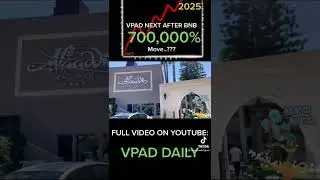#VPAD NEXT AFTER #BNB 700,000% Move?? #vlaunch #bitcoin #crypto #binance #nft #ido #listing #altcoin