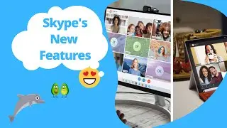 Skype's New Features: Light Theme vs Dark Theme!