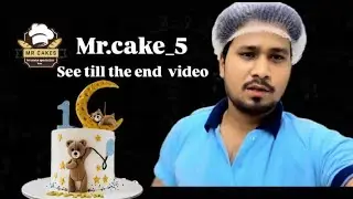 How to make teddy bear 🧸 cake decoration || @Mr.cake_5 official video || see till the end video || 