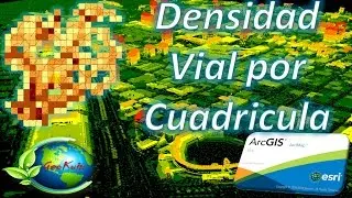 ArcGIS 10. Cap 4. Análisis de Redes. Lec 2. Densidad Vial por Cuadricula