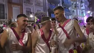 Desfilada de les comparses del Carnaval de Vinaròs 2022