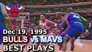 Dec 19 1995 Bulls vs Mavs highlights