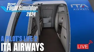 A320 FENIX ITA AIRWAYS || LIML - LIBR || Sayintentions non e' solo ATC, ma molto di piu'....