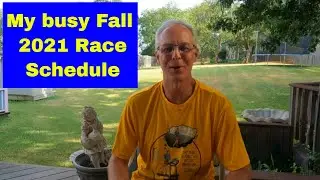 My crazy fall 2021 race schedule