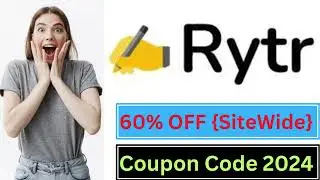 Rytr Coupon Code 2024 | Rytr me Promo Code | Rytr Ai Discount Code | Rytr Promotional Code 55% OFF
