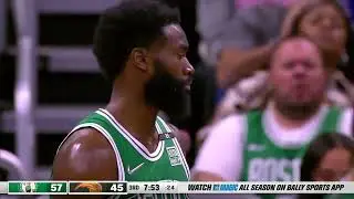 JAYLEN BROWN POSTERIZES MO BAMBA