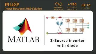 PEModule | PLUGY | Z-source Inverter with Diode | MATLAB Code Gen | F28379D