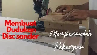 Modifikasi Dudukan Disc Sander dari Mesin Gerinda | DIY Amplas Bulat Velcro | Kayyuk Woodcraft
