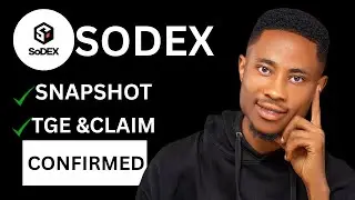 SODEX SNAPSHOT, TGE AND CLAIM DATE COMFIRMED.