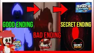 Space [STORY] 🚀-All 3 ENDINGS | ROBLOX