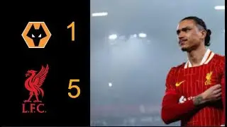 [MD21] Reds close gap after EMBARASSING wolves! | Wolves 1-5 Liverpool | JPL