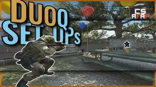 Duo Queue set-ups and crossfires on CT-side OVERPASS | CS afap