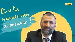 🔊📘 Et si tu n&rsquo;avais rien &agrave; prouver ? - #LVDJ (C094) - Rav Chaya
