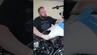 Кто-нибудь ещё НЕНАВИДИТ выравнивание панели?? #мотоцикл #переборка #harleydavidson