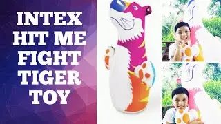 UNBOXING TOY | ALHAN WORLD | INTEX HIT FIGHT TIGER TOY | KIDS TOY |BABY TOY | FIGHTING TOY |