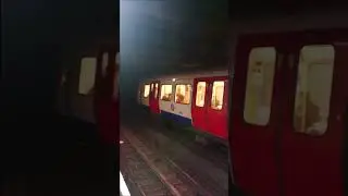 #shorts Tube Trains Come and Go on a Busy Platform