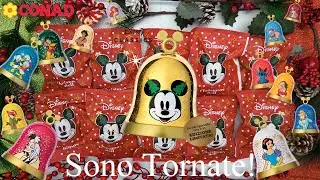 SONO TORNATE‼️CAMPANELLE DISNEY🔔 di NATALE 2025 Collezione CONAD Unboxing #unboxing #asmr #video