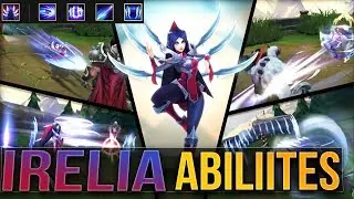 IRELIA ABILITIES Spotlight Gameplay Rework - League of Legends