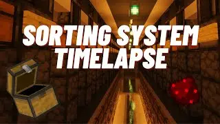 Minecraft Timelapse | Multi-Item Sorting System