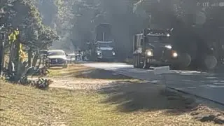 They're repaving the street 