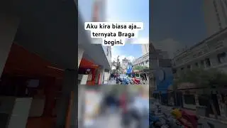 Braga Street, Bandung ✨Not just the street, but the atmosphere. When you come here, what time do ...