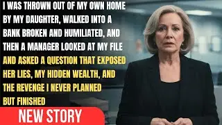 Daughter Kicked Me Out. At The Bank, The Manager Said: 