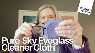 Pure-Sky Eyeglass Cleaner Cloth Review | Streak-Free Microfiber Lens Cleaning Wipes