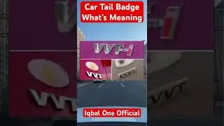 Car Tail Badge : Meaning of Car Tail Badge : Unveiling Car Tail Badge  #automobile #top #shorts