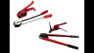 How to use Manual Sealer & Tensioner for Packing Box Strapping Roll