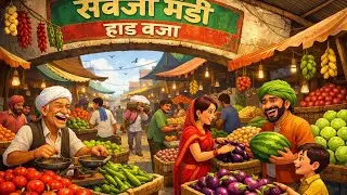 असली भारत यहाँ बसता है! | गांव का हाट बाजार और व्यापार करने का तरीका | Hat Bazar Trading