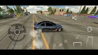 Playing car parking multiplayer which has insane graphics!