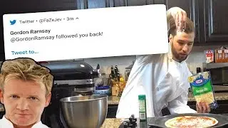 Gordon Ramsay SAW MY COOKING?