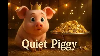 Quiet Piggy 🐷 | Dark Nursery Rhyme Satire Song (Pixar-Style Animation)
