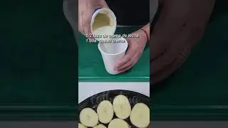 Papas a la Crema 🤤- PAPAS al HORNO con Crema y Queso - 😋